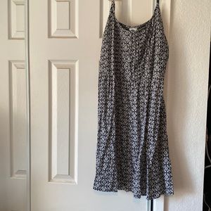 Spaghetti strap sunflower sun dress size XL